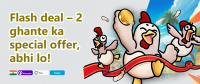 Weekend Cashback promotion banner